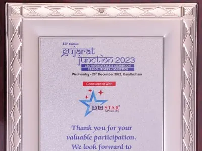>Gujarat Junction 2023 - Certificate of Participation